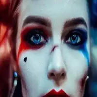  小丑哈莉卡通情侣头像微信头像图片大全