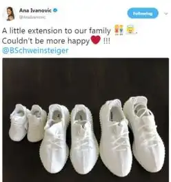  伊万宣布怀孕,与球星施魏因斯泰格结婚16月喜得爱情结晶2