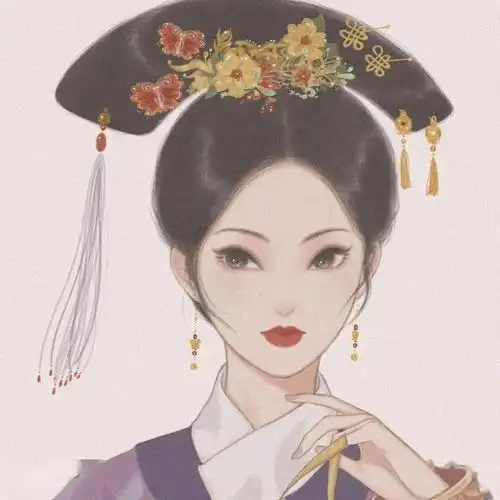  手绘古风闺蜜群头也许所有的事从一开始便是错误