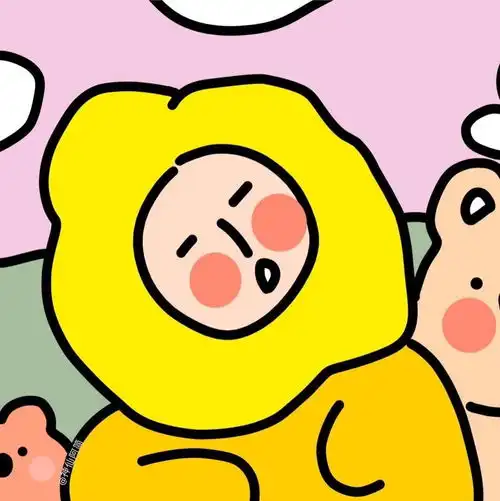  duck第二期搞怪情侣头像