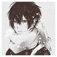 qq男生头像黑白古风