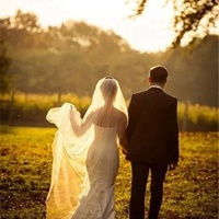  牵手婚纱照唯美图片男女婚纱牵手图片