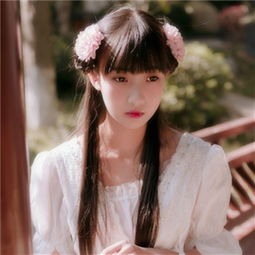  古风小清新长发女生头像2018最新别替我遮风挡雨我害怕失去