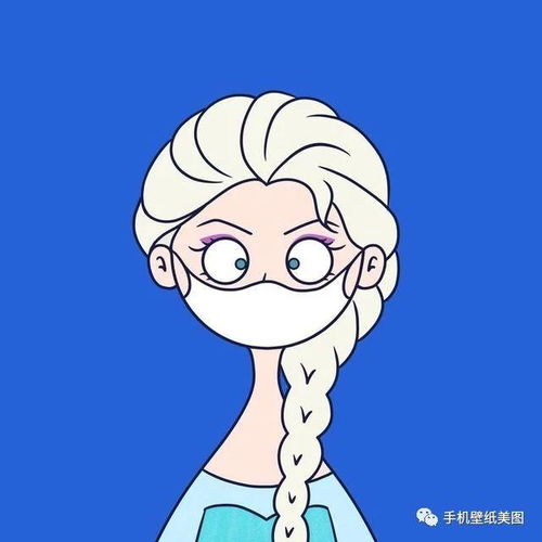  最近比较火的戴口罩头像大全