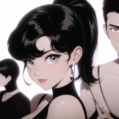  2023最新高冷酷酷的女生动漫头像