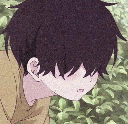  冷酷男生动漫头像