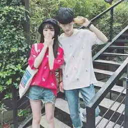  青春甜蜜幸福贴吧头像情侣合照一对两张2018好看的情侣头像