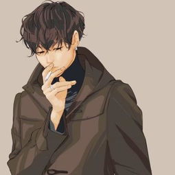  动漫男生冷酷头像无可取代