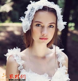  凸显浪漫气质的新娘发型萦绕浪漫的新娘