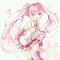  二次元樱初音未来头像可爱微信头像图片大全