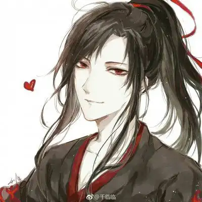  魔道祖师情侣头像一左一右魔道祖师cp头像高清图片分开