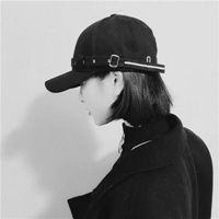  鸭舌帽女生头像牛仔外套微信头像图片大全