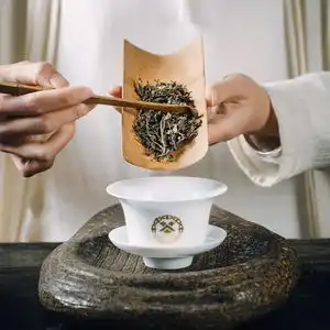  普洱茶曼松357克2008年精选版品质与年份的完美结合
