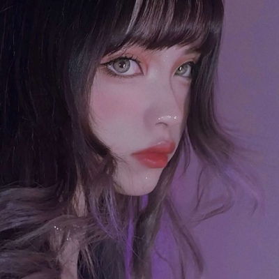  苏瓷精致唯美女头气质紫色系女生头像我要个性网
