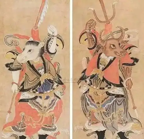  自然界中的牛头马面