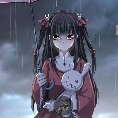 漫画头像女生冷酷霸气动
