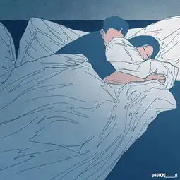  一组污而不低俗的热恋情侣插画,每个甜蜜瞬间都让人看酸了