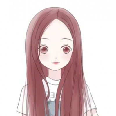  简笔画女生头像呆萌可爱我只是喜欢你哪有什么目的