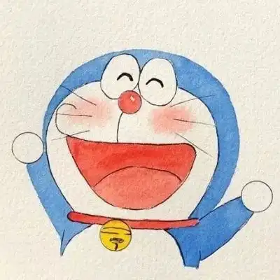 蓝胖子情侣头像一对情侣
