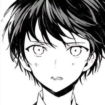动漫男生帅气头像图片黑