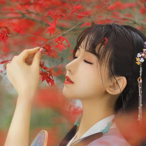  唯美意境古风女生头像晓阴无赖似穷秋淡烟流水画屏幽