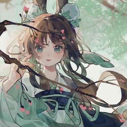  动漫女生头像精美绝伦的古风女生头像