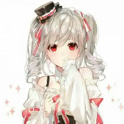 二次元的情侣头像分开妲