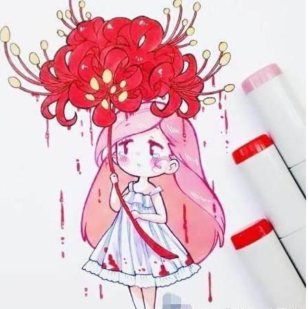  十二星座专属马克笔手绘,天秤座调皮可爱,双鱼座让人心疼
