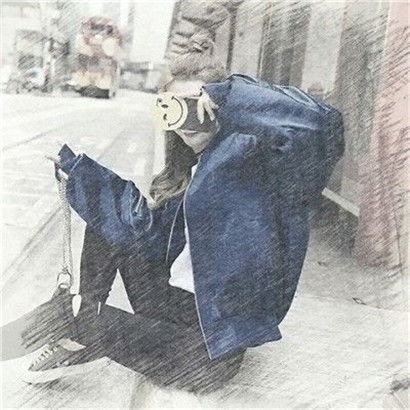 头像唯美小清新手绘