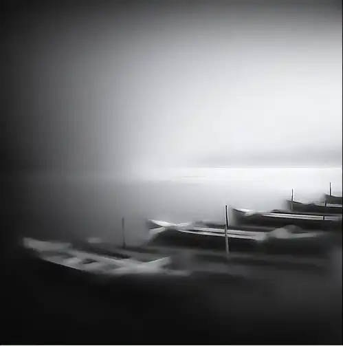  大师之作胶片机拍出的极简黑白摄影大片