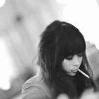  伤感超拽女生黑白头像