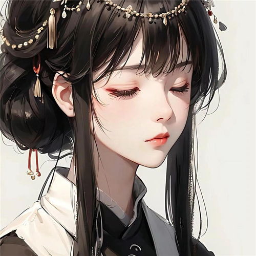  国风女孩头像动漫高清图片古风超级仙气女生头像