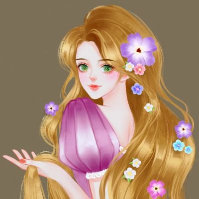  女生手绘头像迪士尼在逃公主的图女生头像我要个性网