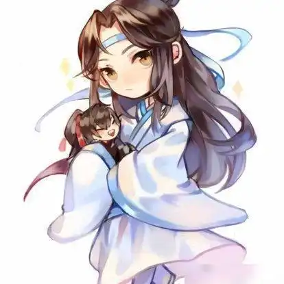 魔道祖师情侣头像白