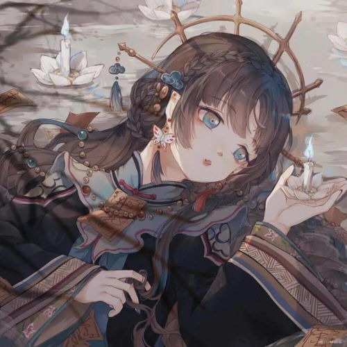  动漫女生头像精美绝伦的古风女生头像