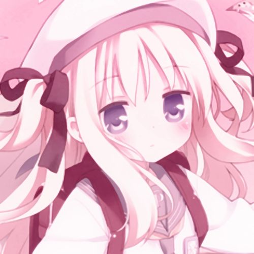  765期粉色系女生头像哦