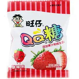  旺仔qq糖多种口味休闲零食糖果零食果汁