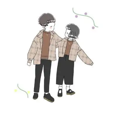 奥特曼小怪兽情侣头像头