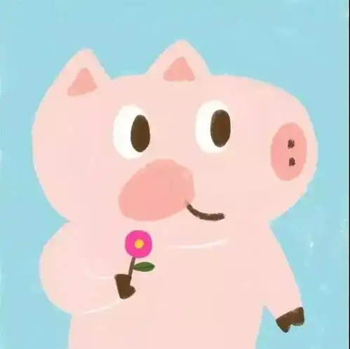  2019猪猪头像和壁纸,第一张就想保存