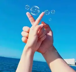 头像图片情侣手势
