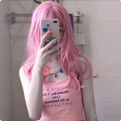  优质混网染发女生个性头像,不优雅我不喜欢