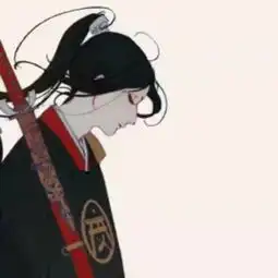  青山独往古风男生头像那年三月你眉梢一扬,我便爱了一场