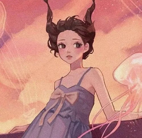  动漫女头喜欢花,喜欢海,更喜欢你