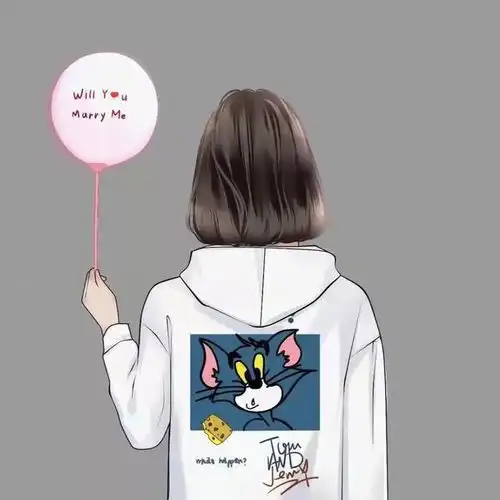 情侣头像怦然心动