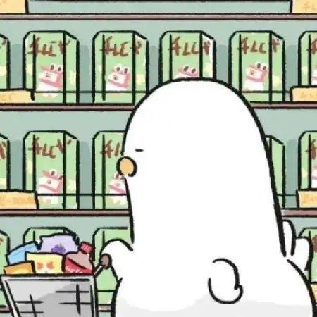 情侣头像卡通呆萌一对鼠