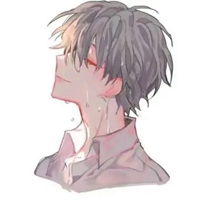  悲伤的男生头像高清动漫悲伤失望的男生头像