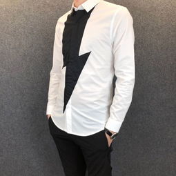  2019春季新款男士大牌原单衬衫外贸