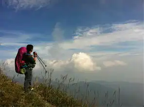  心有多大,腿有多长,武功山