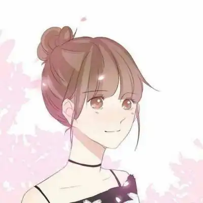  2018卡通动漫情侣头像一男一女唯美清新别让生活耗尽了你的向往