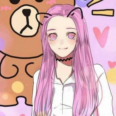  简约动漫女头
